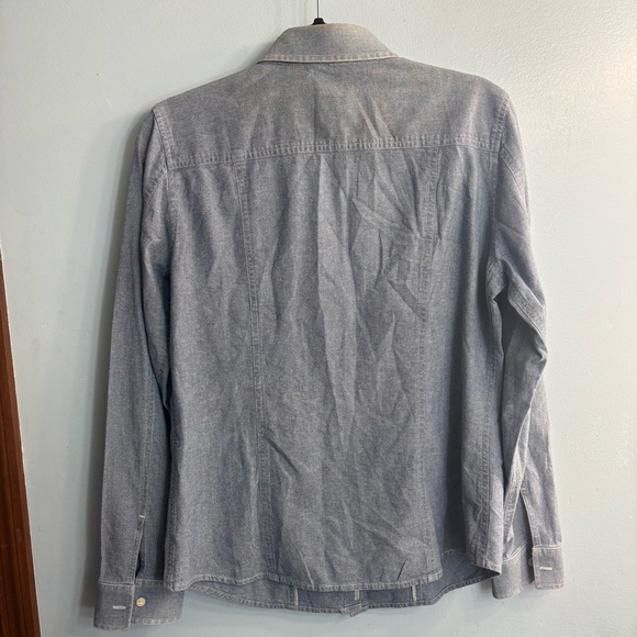 JMcGlaughlin Chambray Women’s L/S Button Up Size 8 - Picture 2 of 3